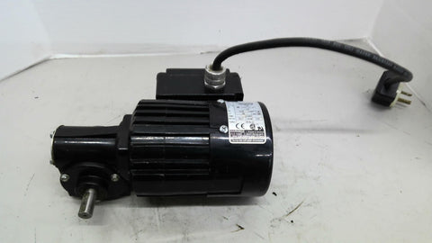 Bodine 34R4BFCI-3F 1/15hp Gear motor 10:1 Ratio Single Phase 115 Volts