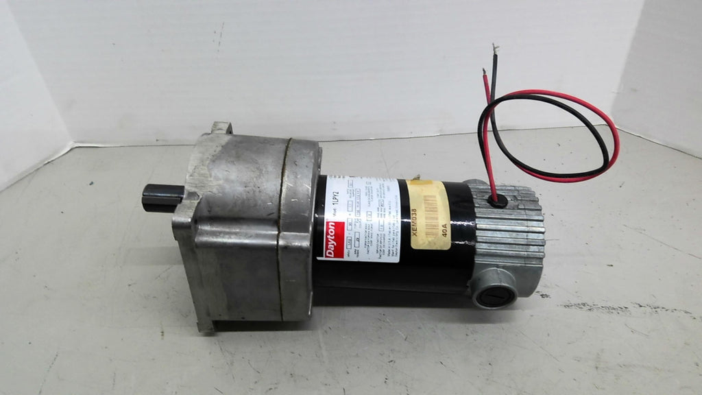 Dayton 1LPY2 1/10HP 55:1 Ratio Gear Reducer 90V 29RPM