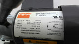 Dayton 1XFZ3 1/8HP 173RPM 10:1 Ration Right Angle Gear Motor