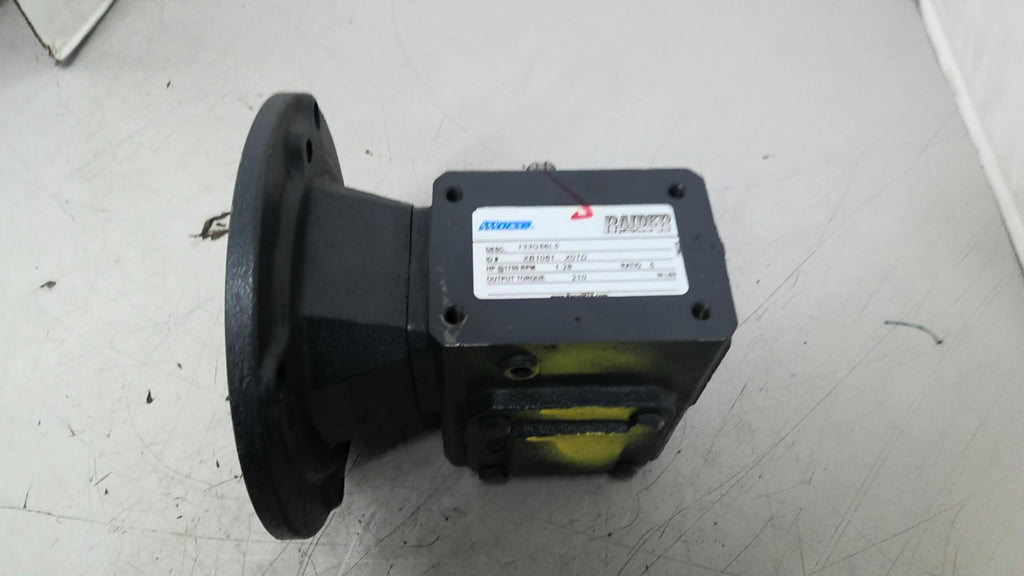 Morse 133Q56L5 5:1 Ratio Left Angle Gear Reducer