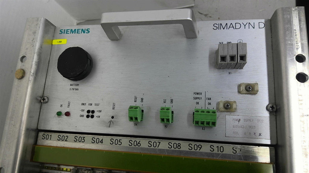 Siemens Simadyn D 6DD1683-0CC0 SP22 Power Supply Module
