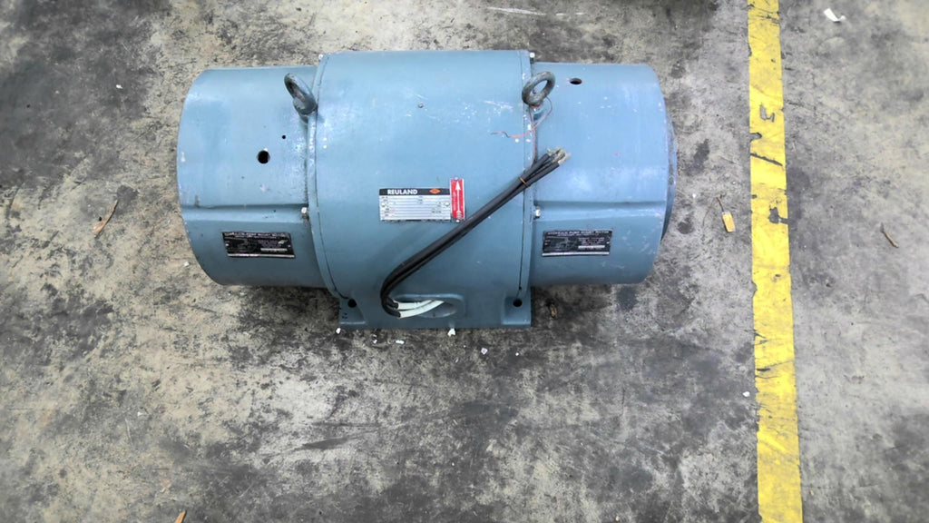 Reuland BM8231 30HP AC Motor 1800RPM 4P 3 Phase XVE326U-682A 230/460V 60HZ