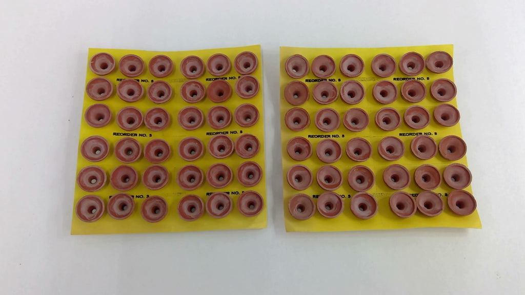 Red Silicone Vacuum Suckers Lot Of 72