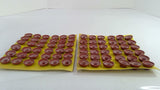 Red Silicone Vacuum Suckers Lot Of 72