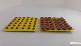 Red Silicone Vacuum Suckers Lot Of 72
