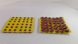 Red Silicone Vacuum Suckers Lot Of 72