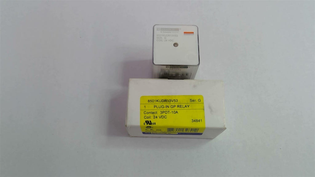 Square D 8501KUDR13V53 Plug-In GP Relay 24VDC
