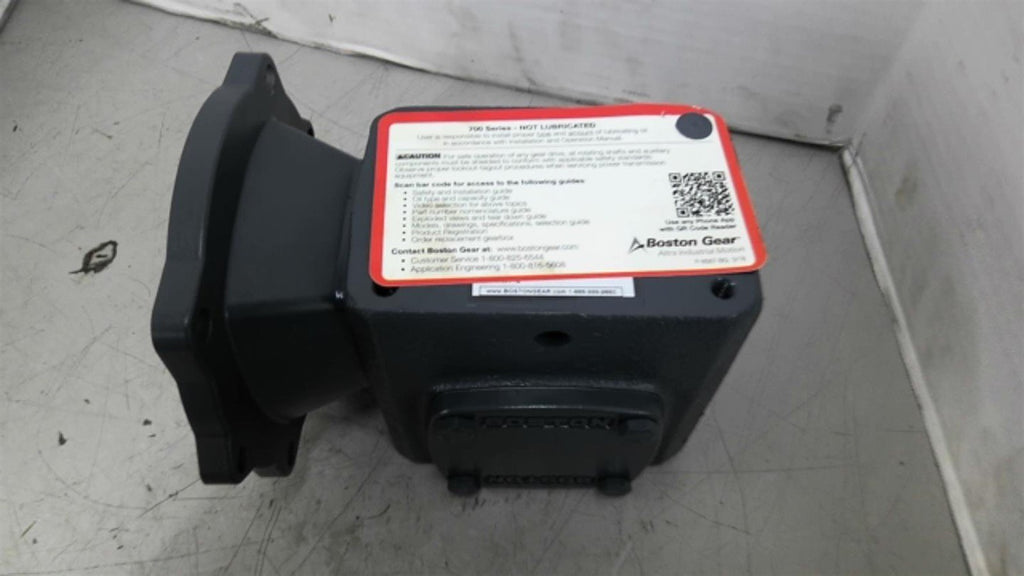 Boston Gear F715-10-B5-G 10:1 Ratio Left Angle Gear Reducer