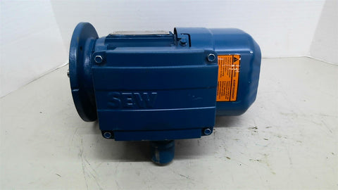 SEW DRS71S4BE05HR/FF 1/2 HP AC Brake Motor 1800RPM 4P 3PH 230/460V 60HZ
