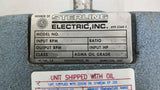 Sterling H0603AC25056 250:1 Ratio Gear Reducer
