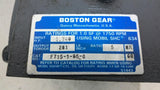 Boston Gear F715-5-B5-G 5:1 Ratio Left Angle Gear Reducer