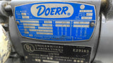 Doerr LR-19363 1/3hp AC Motor 1800rpm 4p 3ph 56C 230/460v 60hz
