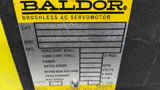 Baldor BSM80N-375IA 1.28kW 4000 RPM 300 Volts Servo Motor