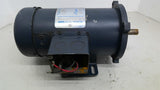 Leeson 098000.00 1/2hp DC Motor 1800rpm 4p 3ph 56C 90v TEFC 60hz