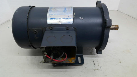 Leeson 098000.00 1/2hp DC Motor 1800rpm 4p 3ph 56C 90v TEFC 60hz