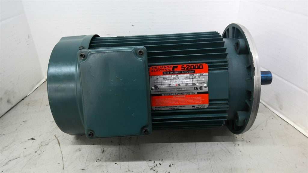 Reliance P18A1015P 5HP AC Motor 1800RPM 4P 3 Phase 184TC 208-230/460-480V
