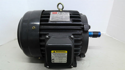 Dayton 3KV77G 3hp AC Motor 1800rpm 4p 3ph 182T 208-230/460v TEFC 60hz