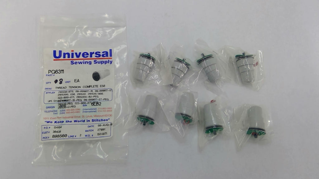 Universal Sewing PG6311 Thread Tension Complete E56 Lot of 8