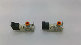 SMC VQZ115-5L0-N7-PRF Solenoid Valve Lot of 2
