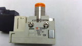 SMC VQZ115-5L0-N7-PRF Solenoid Valve Lot of 2