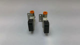 SMC VQZ115-5L0-N7-PRF Solenoid Valve Lot of 2