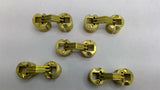 5/8"W X 1 5/6"L Barrel Hinge Lot of 5