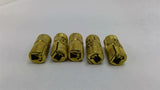 5/8"W X 1 5/6"L Barrel Hinge Lot of 5