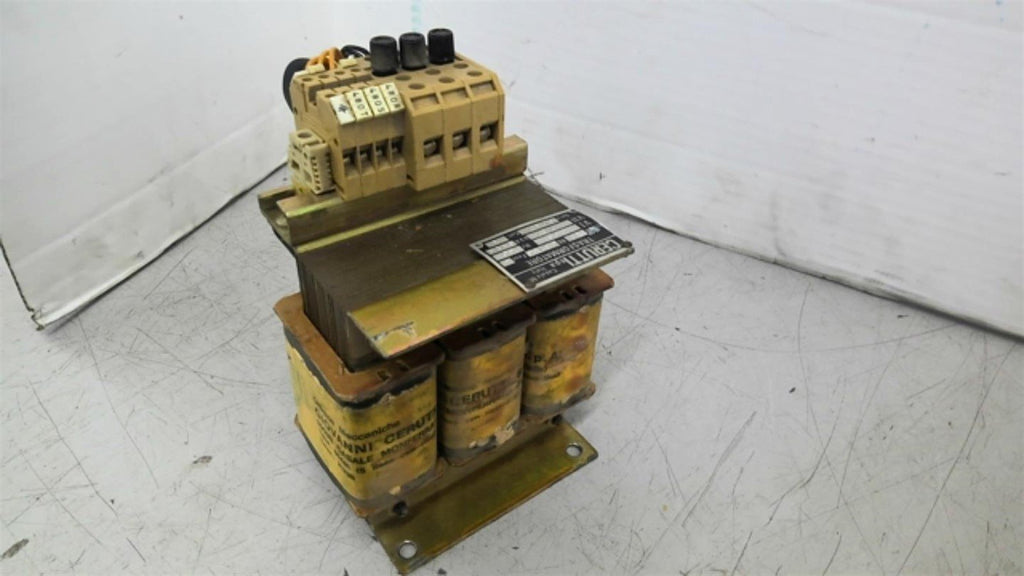 Cerutti TE 65730 0114kVA Transformer 480 Pri 70 Sec