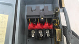 Square D HU36IAWK Safety Switch 30 Amp 600 Volts Type 3 3R 12