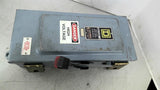 Square D HU36IAWK Safety Switch 30 Amp 600 Volts Type 3 3R 12