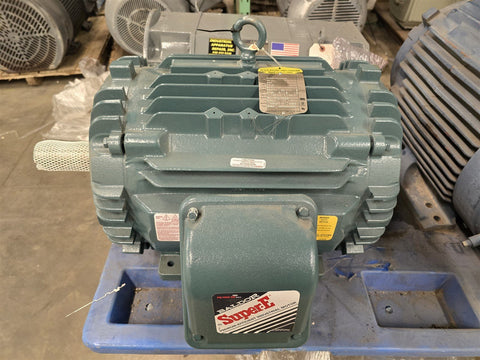 Baldor 10J459Y12961 15HP 460V 3600RPM 2P 284TZ 3PH TENV AC Motor