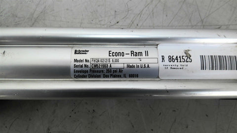 Schrader Bellows FW2A102121S 6.00 Pneumatic Cylinder
