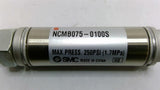 SMC NCMB075-0100S Pneumatic Cylinder 3/4" Bore 1"Stroke