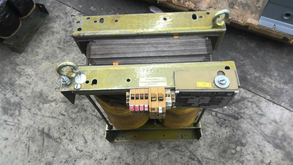 Rathgeber EE8/1 5.8KVA Transformer 488-465-442Pri V 160/380Sec 60HZ