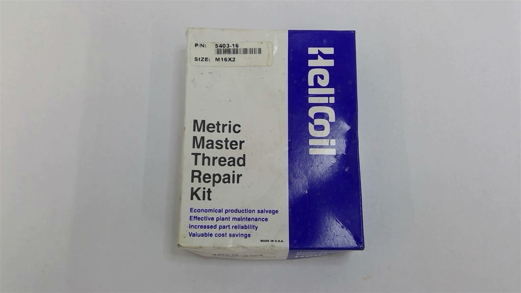 Stanley Helicoil 5403-16 M16X2 Metric Master Thread Repair Kit