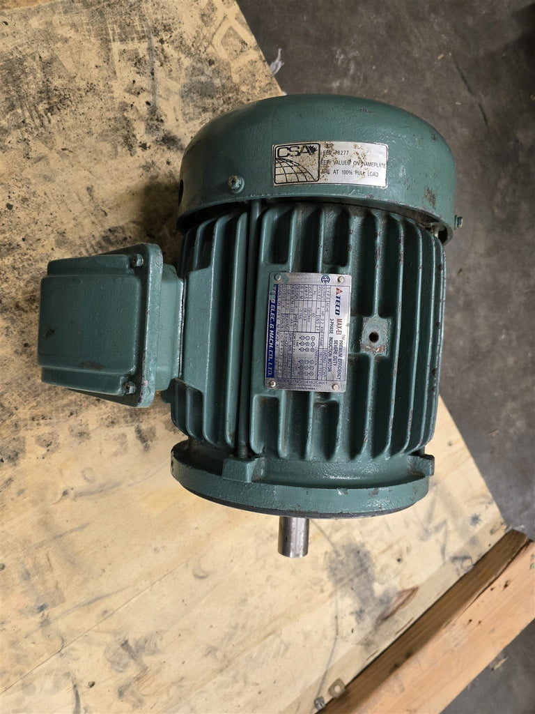 TECO AEHE 3HP 230/460V 1800RPM 4P 182T 3PH 60HZ TEFC AC Motor