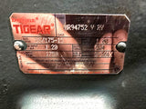 Dodge Tigear MR94752 Y RY 56/175-15 Size Ratio IN 1.2HP 1750RPM 15:1 Ratio