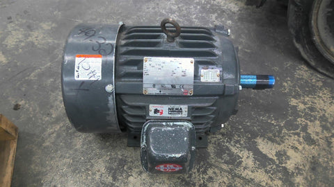 US Motors H10P2B 10HP AC Motor 1800RPM 4P 3 Phase 215T 230/460 V TEFC 60HZ