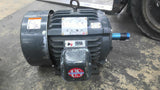 US Motors H10P2B 10HP AC Motor 1800RPM 4P 3 Phase 215T 230/460 V TEFC 60HZ
