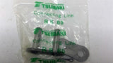 Tsubaki RS80 Connecting Link Lot Of 3