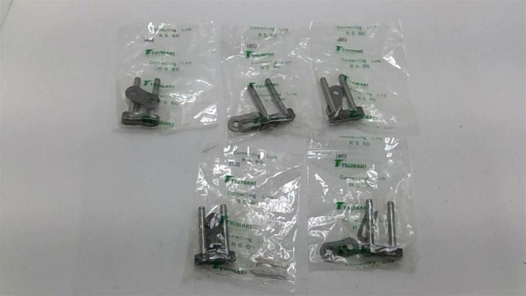 Tsubaki RS60 Connecting Link Lot of 5