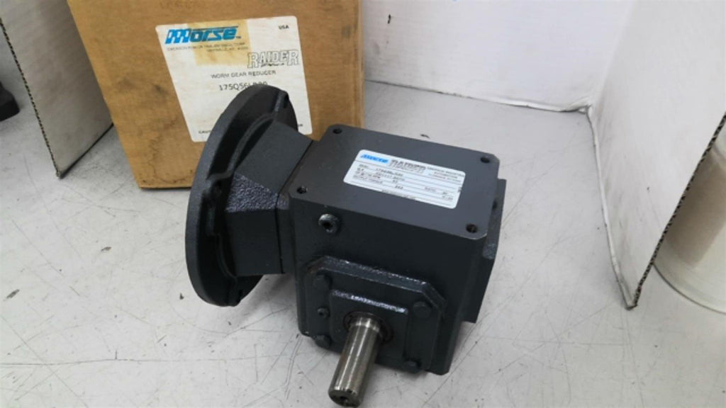 Morse 175Q56LR30 30:1 Ratio 1750RPM Right Angle Gear Reducer