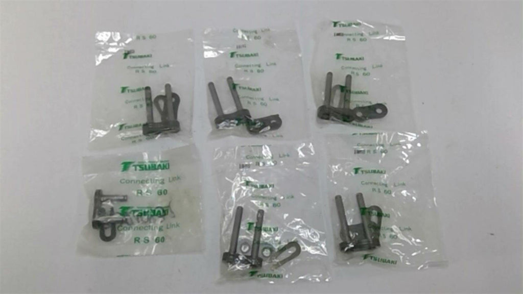 Tsubaki RS60 Connecting Link Lot of 6