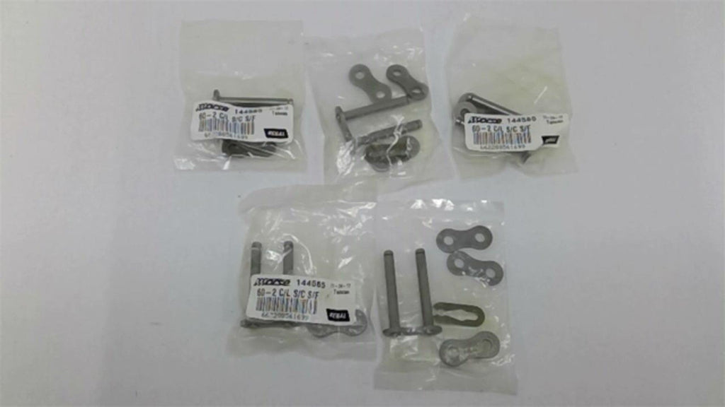 Morse 144565 60-2 C/L S/C S/F Roller Chain Connecting Link Lot of 5