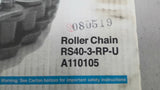 Tsubaki RS40-3-RP-U 10' Roller Chain