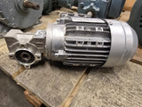 Lenze MDERAXX063-21V1C .25kW Gear Motor 230/460 20:1 Ratio 136/3600 RPM