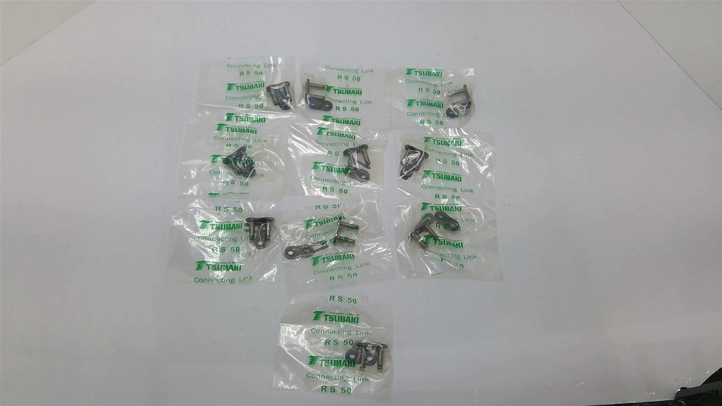 Tsubaki RS50 Connecting Link Lot Of 10