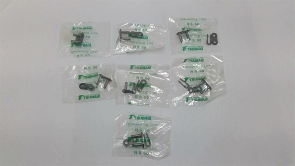 Tsubaki RS50 Connecting Link Lot Of 7