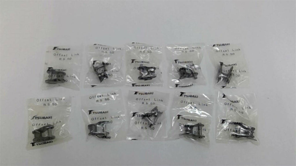 Tsubaki RS50 Offset Link Lot Of 10
