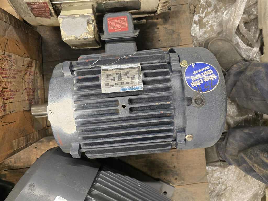 Marathon 4VA215TTFC8026ABX 10HP AC Motor 1800RPM 4P 3PH 215T 230/460V TEFC 60Hz